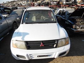 2001 MITSUBISHI MONTERO XLS WHITE 3.5 AT 4WD 203985
